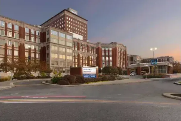 Mechanical insulation work at Henry Ford Hospital in Detroit